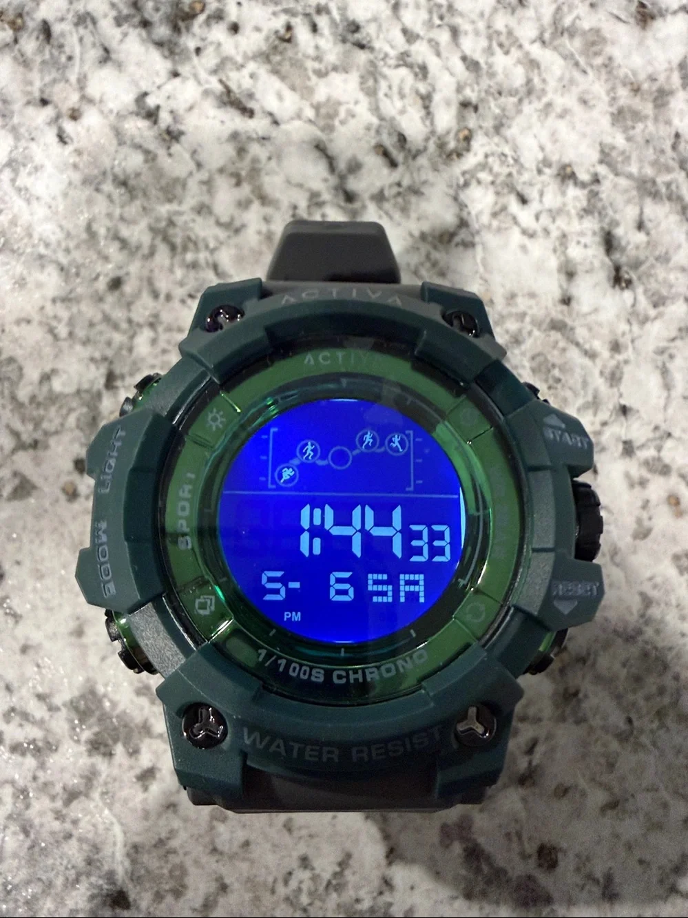 Activa Summit X Invicta Unisex Digital Watch - 50mm. Green Grey (ACW8082-018)